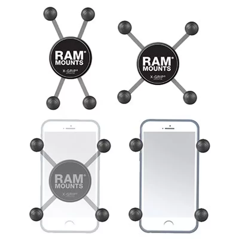 RAM Mounts X-Grip universaalne telefonihoidik kuuliga