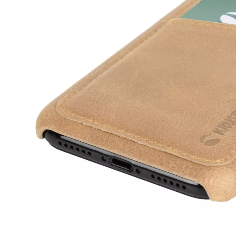 Krusell Sunne 2 Card Cover iPhone XS Max 16.5 cm beež