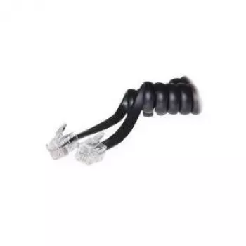 S/CONN 10m RJ10 Must Läbipaistev TC70135-10 ShiverPeaks
