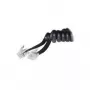 S/CONN 10m RJ10 Must Läbipaistev TC70135-10 ShiverPeaks