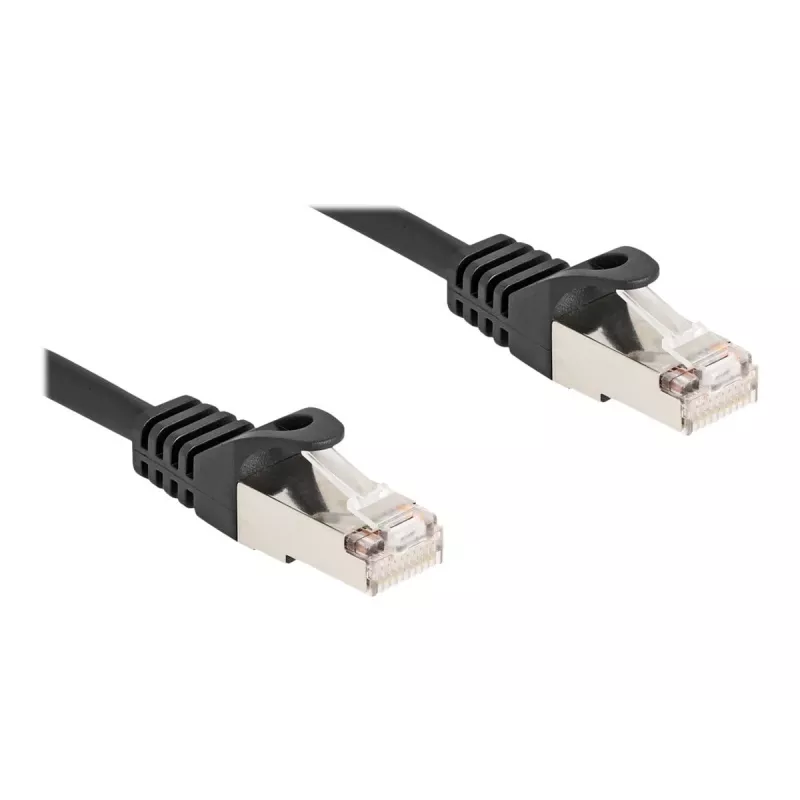 DeLOCK võrgukaabel RJ50 isane RJ50 isasele S/FTP 0,25 m Must