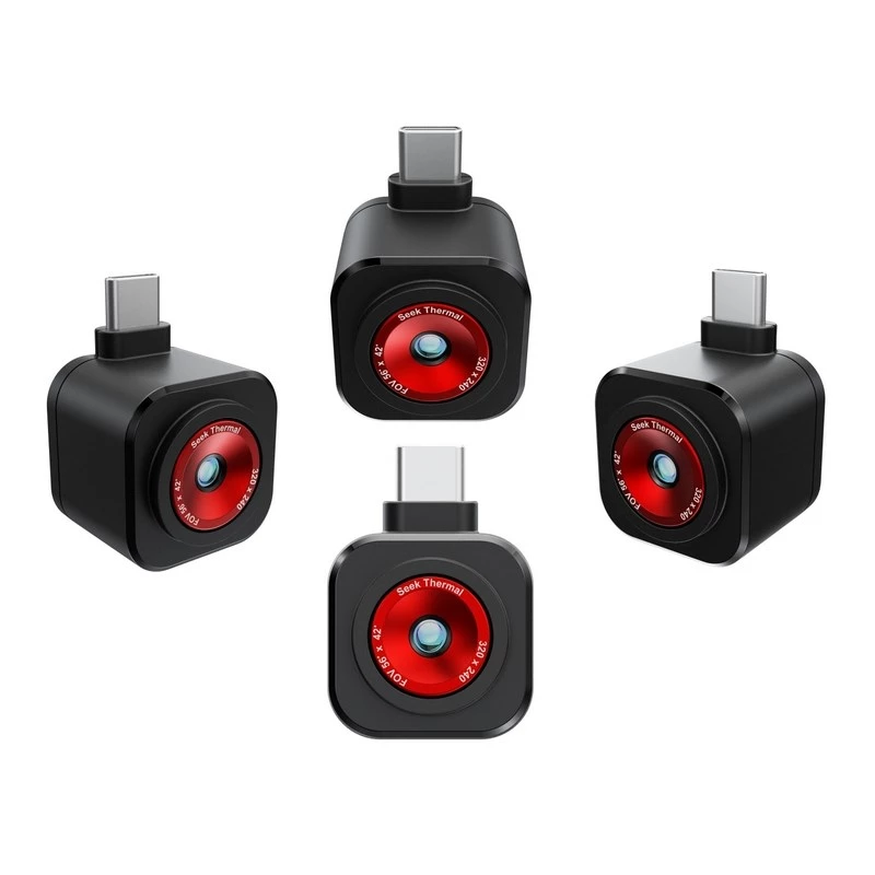 Termokaamera Seek Thermal CQ-DBAX, termomoodul 320×240 px, NETD 35 mK, –20–330 °C, 25 Hz