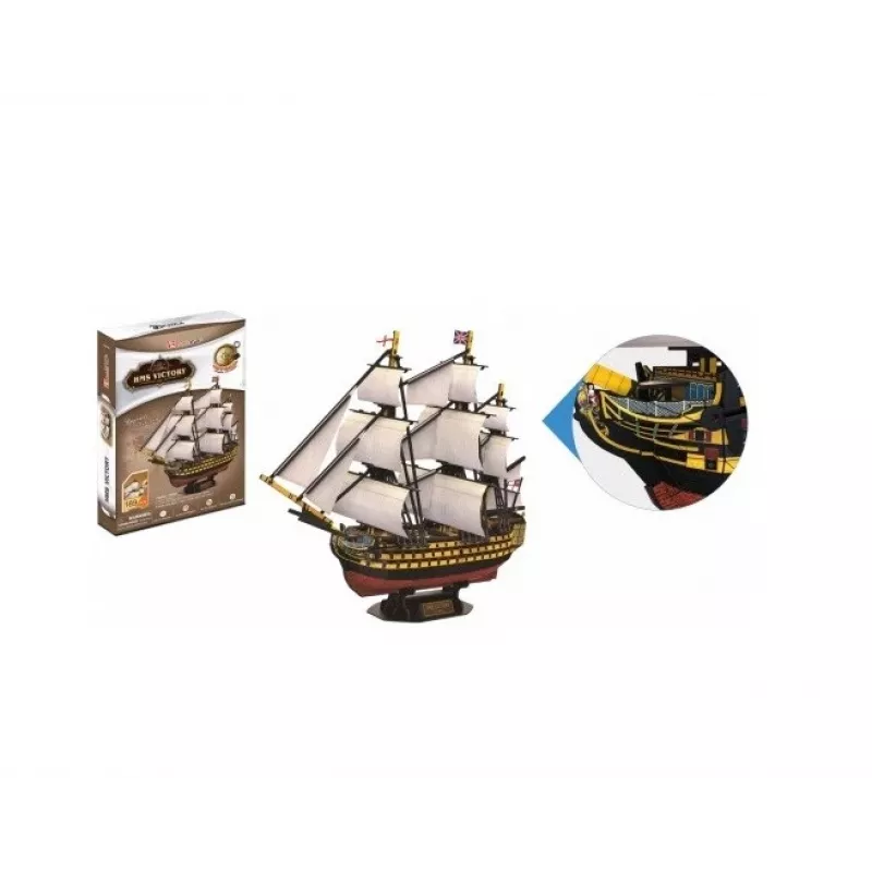 3D puzzle CubicFun HMS Victory