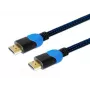 Savio GCL-02 HDMI-kaabel 1,8 m HDMI Type A (Standard) Must, Sinine