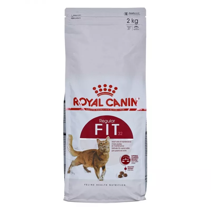 Royal Canin Feline Fit 2kg kasside kuivtoit Täiskasvanud