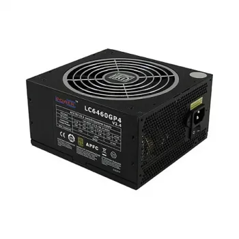 LC Power GP4 Series LC6460GP4 V2,4 - toiteplokk (sisemine) - ATX12V 2,4 - 80 PLUS Gold - 460 W - aktiivne PFC (LC6460GP4)