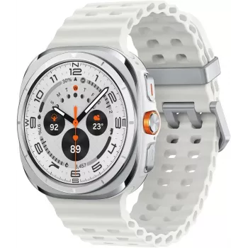Nutikell Samsung Galaxy Watch Ultra 47 mm Titanium White — AMOLED 1,5 tolli, 4G, 64 GB, 590 mAh