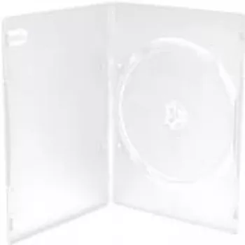 MEDIARANGE Lisatarvik CD-/DVD-kettad - DVD-ümbris - 1 ketas - Läbipaistev - Plastik - 120 mm - RoHS