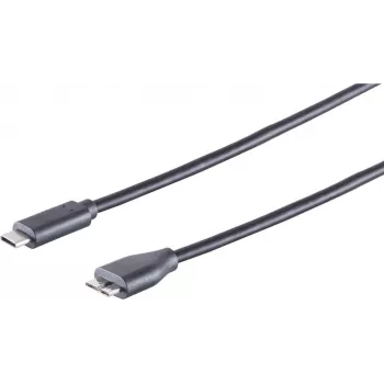 USB-kaabel S/CONN 77142-1.8 USB 3.2 Gen 1 1m USB C USB A Must