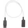 Toite pikenduskaabel Bachmann 356.910 IEC 60320 C20-pistikust C19-pistikusse 16A 50 cm hall