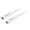 USB-kaabel Sharkoon USB 3.2 Gen 1 0,5 m valge