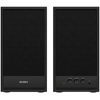 Multimeedia - Kõlar SVEN SPS-702 (Stereo, 40W, 40Hz-22Hz, must nahk)