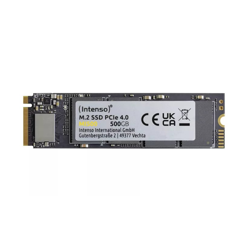 SSD-ketas Intenso M.2 500GB MI500 NVMe PCIe 4.0 x4