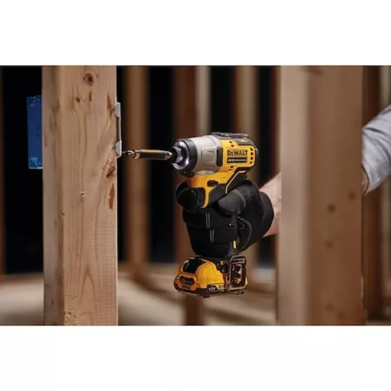 DeWALT DCF601N-XJ elektriline kruvikeeraja/löökkeeraja 1100 RPM Must, Kollane