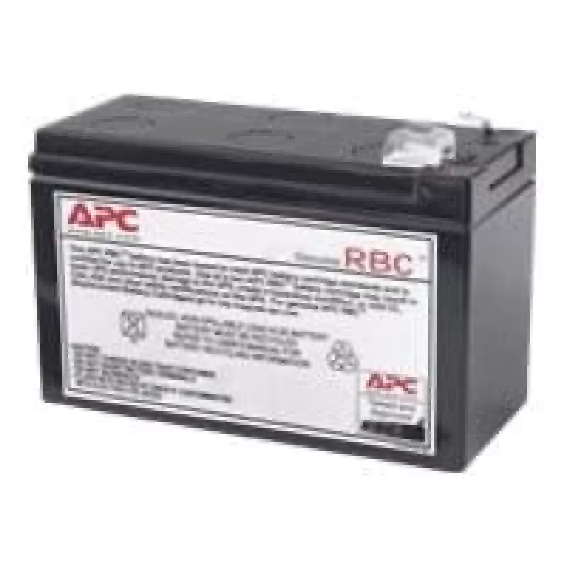 APC aku vahetuskassett APCRBC110 (OEM), suletud pliiaku (VRLA), 1 tk, 84 VAh, must, RoHS, 2,5 kg