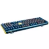 Ducky One 3 Daybreak RGB mänguklaviatuur, USB, saksa, must, sinine, roheline