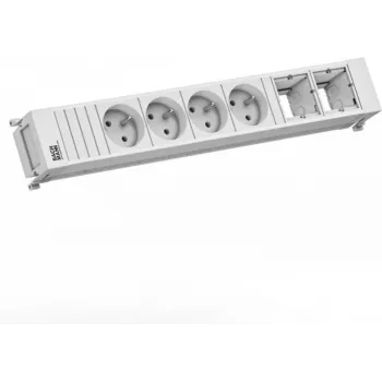 Pikendusjuhe Bachmann 916.717 – 4x UTE pistikupesa, 2x Kaablid/Moodulid, 0,2 m kaabel
