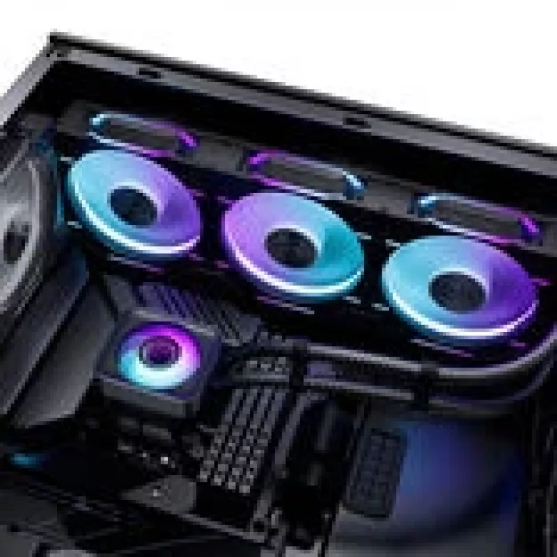 Phanteks Glacier One 360D30 X2 DRGB AIO vedeljahutus, 360 mm, must
