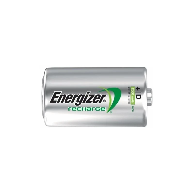 Energizer NiMH laetavad D-patareid 2500mAh - 2-pakk