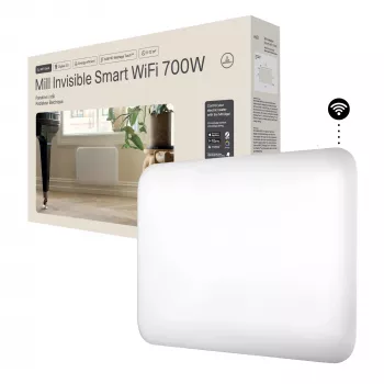 Mill Invisible nutikas WiFi-keris PA700WIFI4 700 W kuni 12 m² ruumidele Valge IPX4