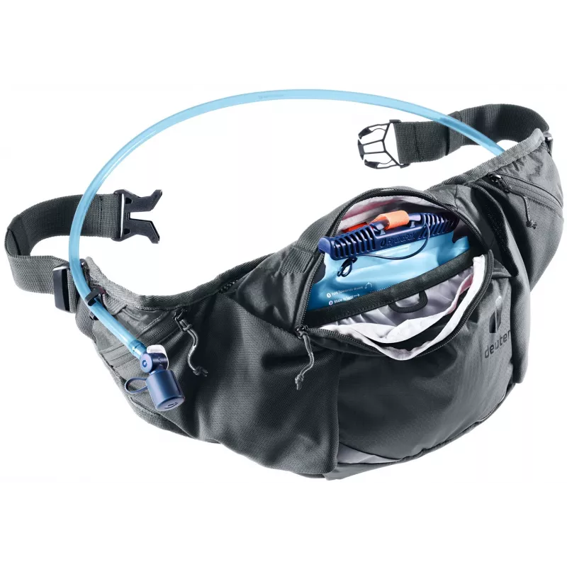 Puusakott DEUTER Pulse 3 neerukompatiibelse reguleeritava vööga, 3 L, Graphite, 330 g