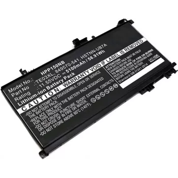 CoreParts sülearvuti aku HP-le, Aku, HP, Pavilion 15 UHD, Pavilion 15-BC