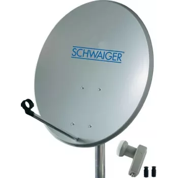 Satelliidisüsteem SCHWAIGER SPI5500SET2 kahele osalejale, kahe väljundiga LNB komplekt