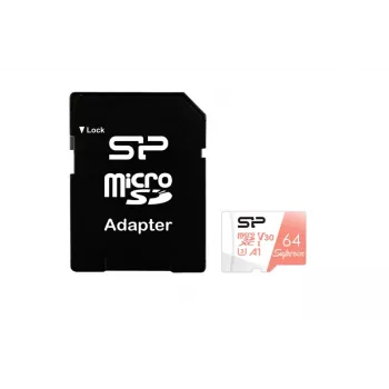 MicroSDXC Silicon Power 64GB UHS-I Class 10 SP064GBSTXDV3V20SP