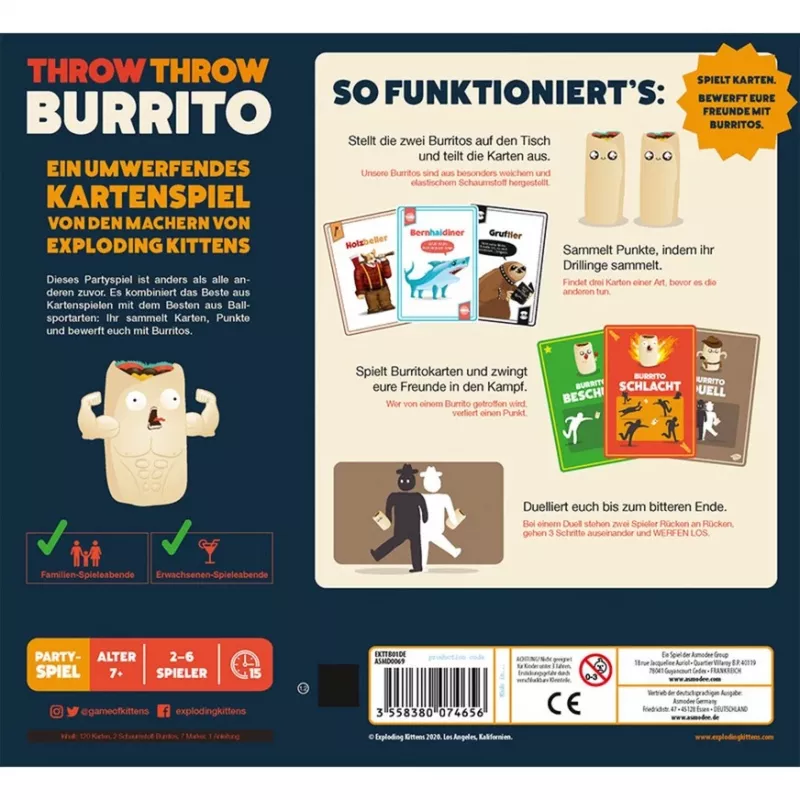 Throw Throw Burrito peremäng