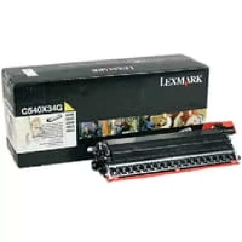 Lexmark - ilmutusseadme komplekt kollane - 30000 lehekülge - ühildub mudelitega C540, 543, 544, 546, X543, 544, 546, 548 (0C540X34G)