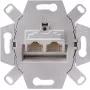Pistikupesa 2 x RJ-45 JUNG UAE 8-8 UPOK6