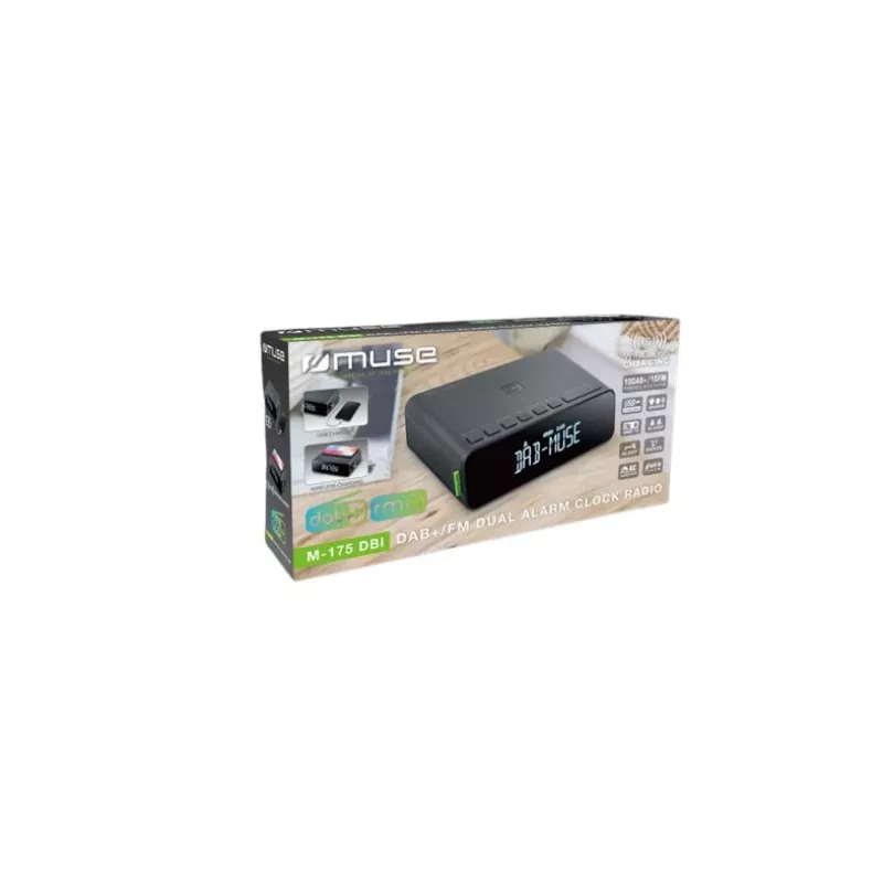 Muse M-175DBI raadio kaasaskantav must