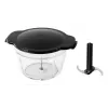 Russell Hobbs 27130-56 elektriline köögikombain 0,5 L 200 W must, punane, läbipaistev