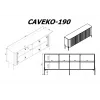 Cama VERA kummut 190x40x80 kašmiir matt