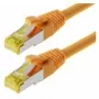 Võrgukaabel Helos Cat 6a S/FTP 0.5 m kollane