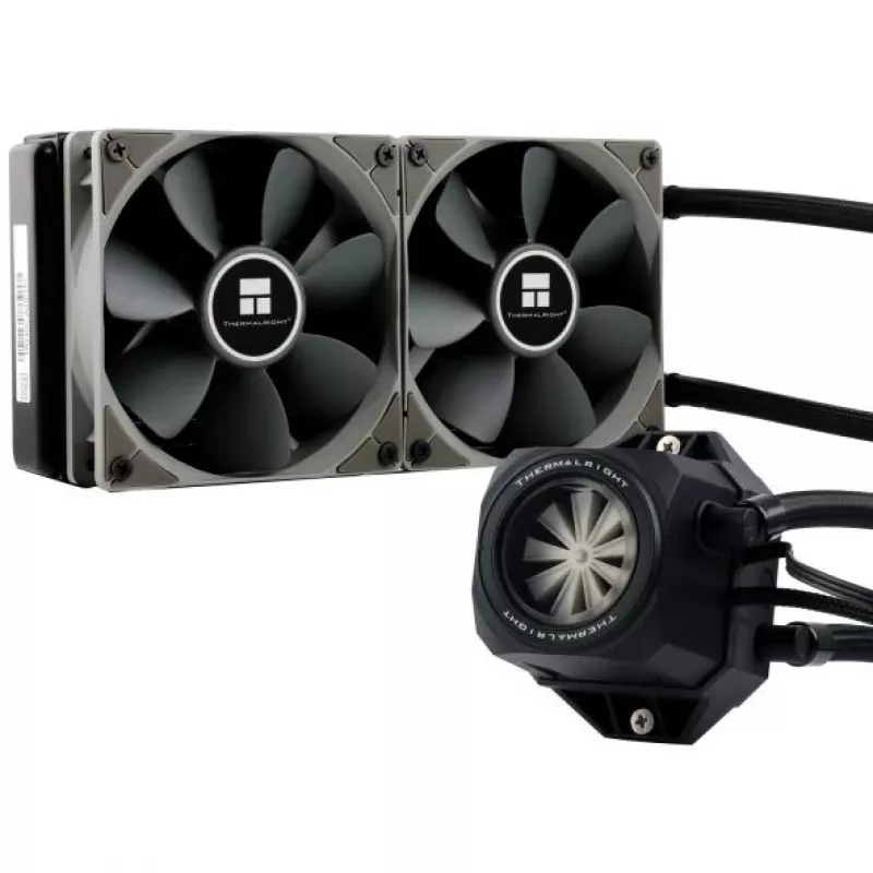 Thermalright TurboRight 240C - protsessori vedelikjahutussüsteem - (toetab: LGA775, LGA1156, LGA1366, LGA1155, LGA2011, LGA1150, LGA2011-3, LGA1151, AM4, LGA2066) - Vask - 120 mm