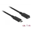 USB-kaabel DeLOCK 85533 USB 3.2 Gen 1 1m USB C must
