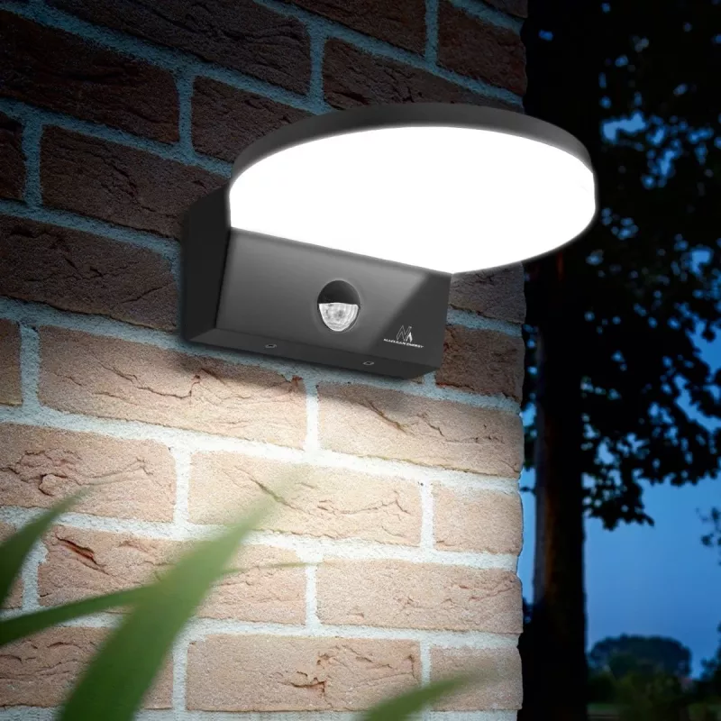 LED-lamp hämarusanduriga MACLEAN MCE344B — integreeritud hämaralt koiduni sensor, energiasäästlik LED-valgustus