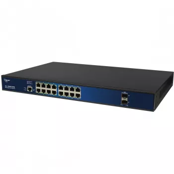 PoE-lüliti ALLNET ALL-SG8618PM 18-pordine Gigabit (16 PoE + 2 üleslingi)