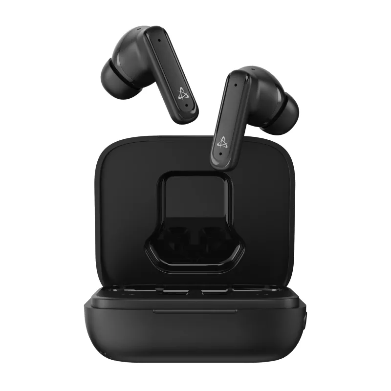 Kõrvaklapid SBOX EB-TWS08-B puuteekraaniga mustad