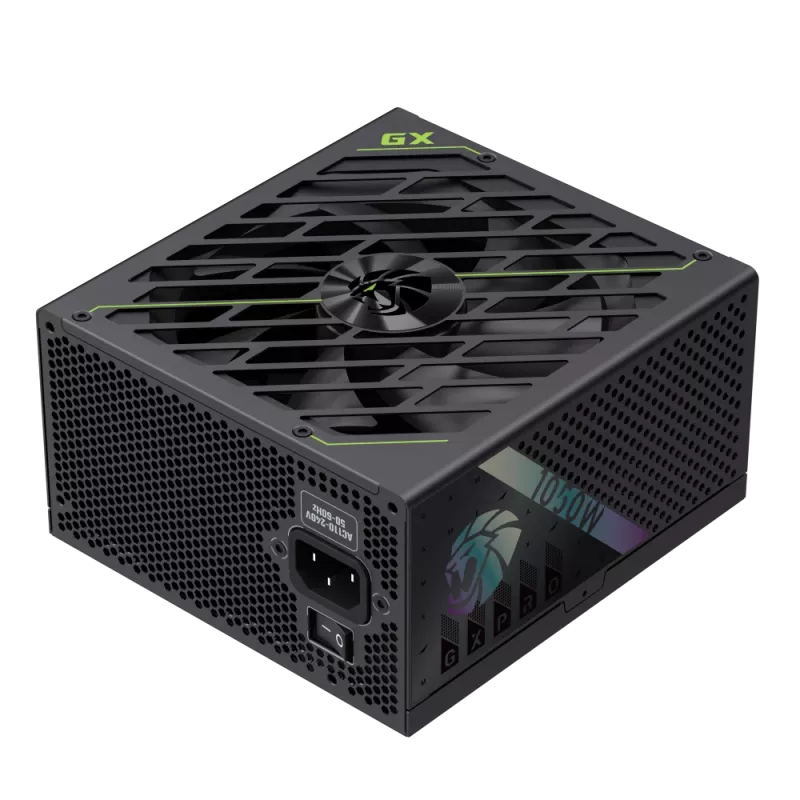 Gamemax toiteplokk, 80 PLUS, Gold | GX PRO 1050G | 1050 W | Täielikult modulaarne