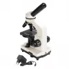 Deltaoptical DO-3210 liitoptiline mikroskoop — monokulaarne, 3 akromaatilist objektiivi, LED-valgustus, 40–400×, 45° kaldega pööratav pea