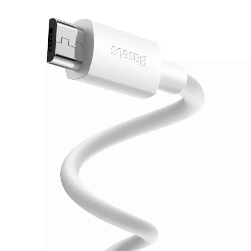 USB A kuni Micro-USB B kaabel Baseus TZCAMZJ-02 1,5 m valge
