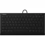 KeySonic KSK-5011ELC (DE) klaviatuur Kodu USB QWERTZ Saksa Must