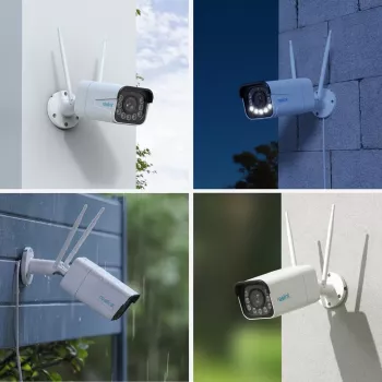 Reolink W430 – 4K välikaamera, uue põlvkonna Wi‑Fi 6, 5‑kordne optiline suum, inimese/sõiduki/looma tuvastus, värviline öönägemine