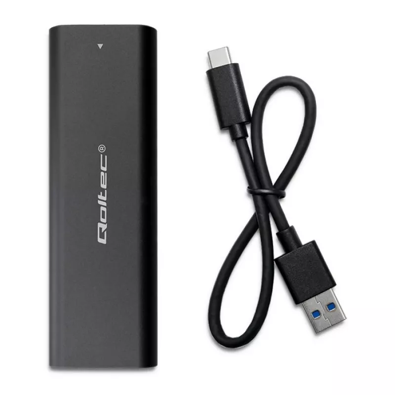 Obudowa | kieszeñ do dysków M.2 SATA SSD | NGFF | USB typ C