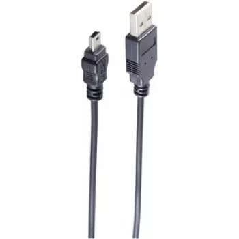 USB-kaabel ShiverPeaks 14-16025 USB 2.0 1m USB A USB B Must