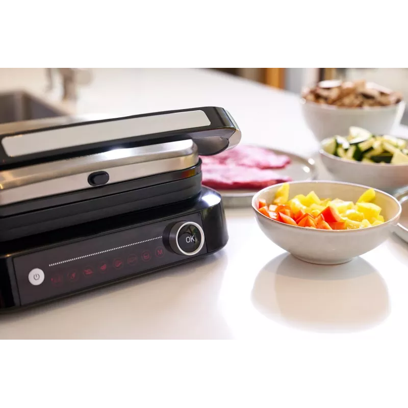 Kontaktgrill SEVINI Pro, KG 2395 (hõbedane/must, 1800 W)