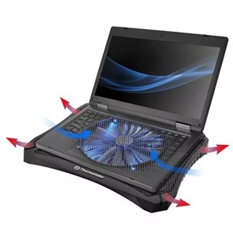 Thermaltake Massive V20 sülearvuti jahutuspadi 43,2 cm (17 inch) must