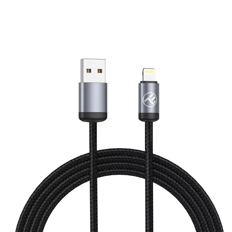 USB-Lightning kaabel Tellur TLL155761, 1 m, 3 A, must